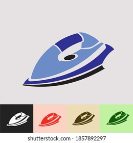 Iron Logo Symbol Icon Vector