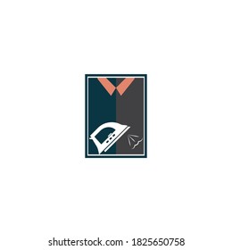 iron logo vector design illustration template