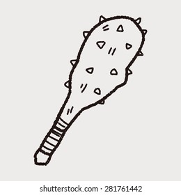 iron mace doodle
