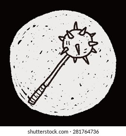 iron mace doodle