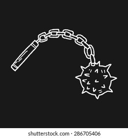 iron mace doodle