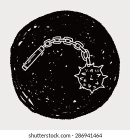 iron mace doodle