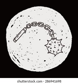 iron mace doodle