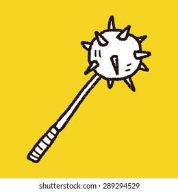 iron mace doodle