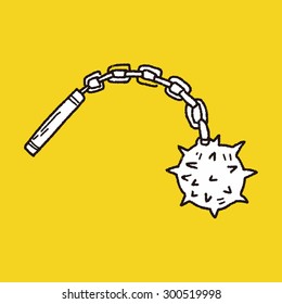 iron mace doodle
