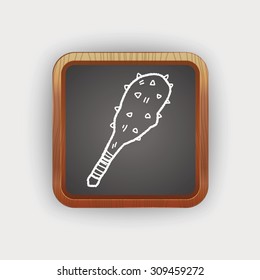 iron mace doodle