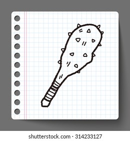 iron mace doodle