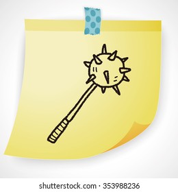 iron mace doodle