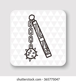 iron mace doodle