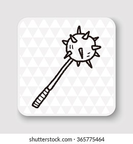 iron mace doodle