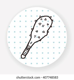 iron mace doodle