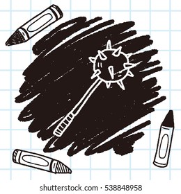 iron mace doodle