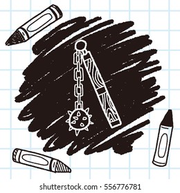 iron mace doodle