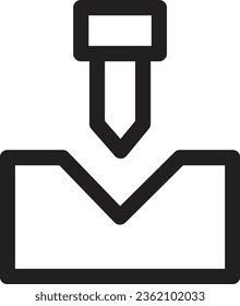Iron Metal Welding Outline Icon