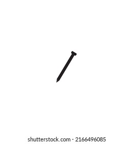 iron nails icon logo vector design template