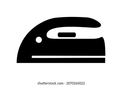 iron on white background - icon
