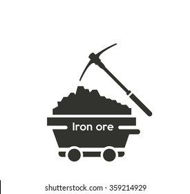 Iron Ore Mine Wagon Icon