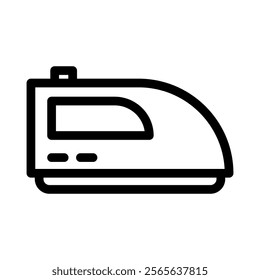 Iron pixel perfect vector line icon