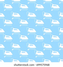 Iron. Seamless background