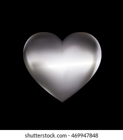 iron solid heart