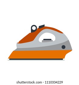 Iron steam icon laundry vector equipment illustration tool isolated