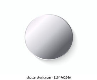 Iron sticker isolated