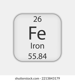 1,429 Iron Periodic Table Images, Stock Photos & Vectors | Shutterstock