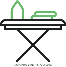 Iron Table icon vector image. Suitable for mobile application web application and print media.