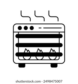 iron table icon with white background vector stock illustration