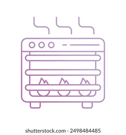 iron table icon with white background vector stock illustration
