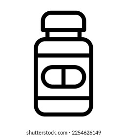 Iron Tablet Vector Line Icon Design