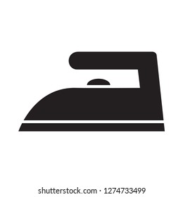 iron in trendy flat style 