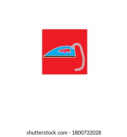 plantilla de icono de ilustración de diseño vectorial de hierro
