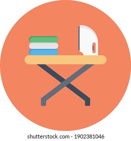icono de color plano vectorial de hierro