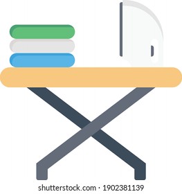 icono de color plano vectorial de hierro