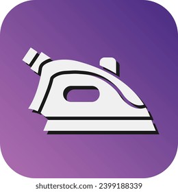 Iron Vector Glyph Gradient Background Icon For Personal And Commercial Use.
