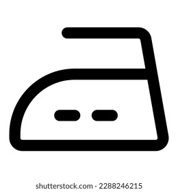 iron vector icon illustration asset