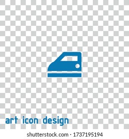 icono del vector de hierro en el fondo aislado