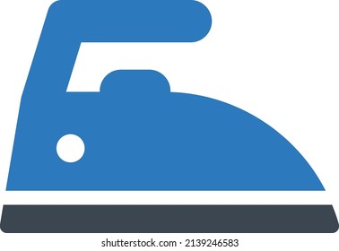 iron vector illustration isolated on a transparent background. glyph vector icons for concept or web graphics.