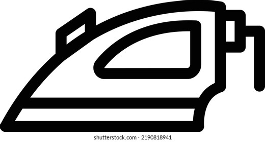 iron  Vector illustration on a transparent background.Premium quality symmbols.Stroke vector icons for concept and graphic design.
