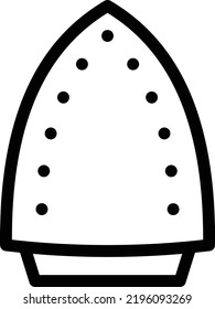 ilustración vectorial de hierro en un fondo transparente.Símbolos de calidad premium.vector de línea delgada   para el diseño gráfico y de concepto.
