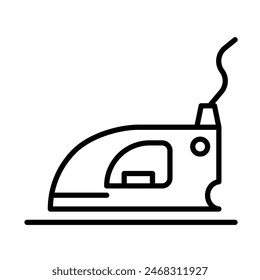 Iron Vector Line Icon Design