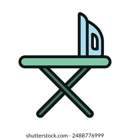 Ironing board icon vector design templates simple and modern
