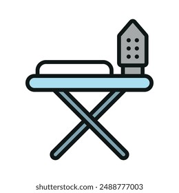 Ironing board icon vector design templates simple and modern