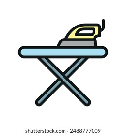 Ironing board icon vector design templates simple and modern