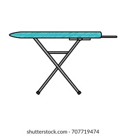 ironing board isolated icon