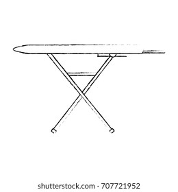 ironing board isolated icon
