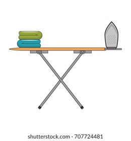 ironing board isolated icon