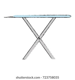 ironing board isolated icon