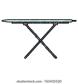 ironing board isolated icon
